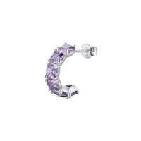 Mono orecchino Brosway Donna FANCY - MAGIC PURPLE in Acciaio FMP13
